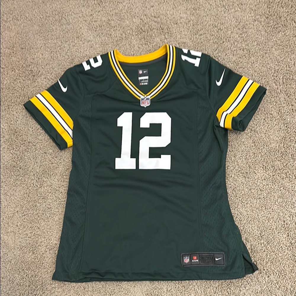 Nike Women's NFL Green Bay Packers Aaron Rodgers 12 Jersey